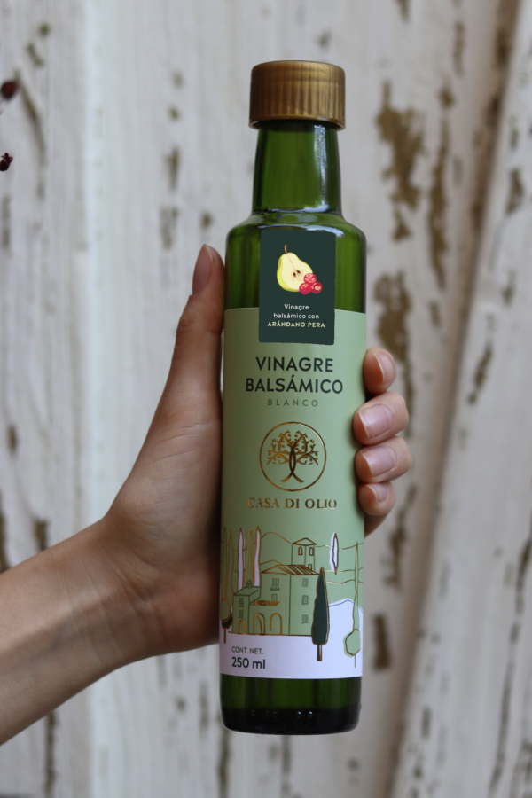 Vinagre Balsámico Blanco de Arándano y Pera – 250 ml - Image 3