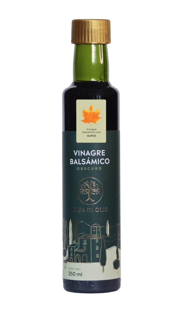 Vinagre Balsámico Oscuro de Maple – 250 ml
