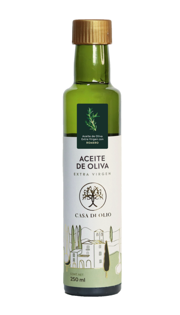 Aceite de Oliva Extra Virgen con Romero - 250 ml